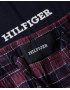 TOMMY HILFIGER UM0UM03360-0U7, Ανδρική Πυτζάμα LS FLANNEL PJ SET PRINT,  ΣΚΟΥΡΟ ΜΠΛΕ